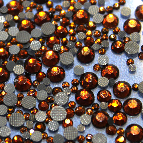 250 rhinestones s16 hotfix 4 mm color n°116 brown