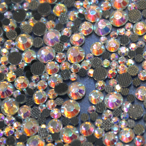 250 rhinestones s16 hotfix 4 mm color n°201 AB crystal