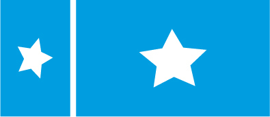 SOMALIE 4X flag adhesive vinyl stickers