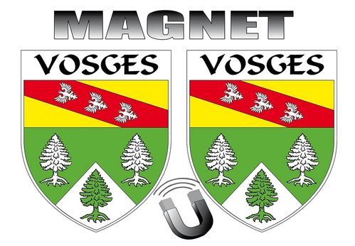 VOSGES 2 X  - MAGNET