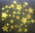 Assortiments de 30 étoiles thermocollant hotfix GLITTER couleur OR Bling de 1 à 3 CM
