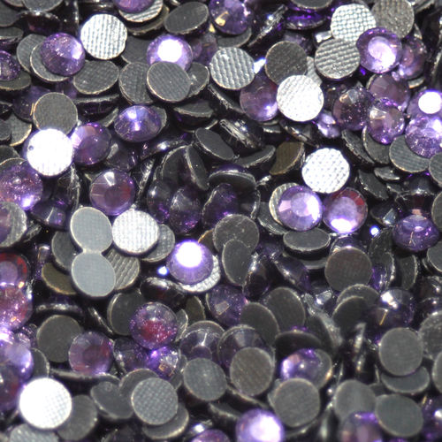 100 rhinestones s20 hotfix color n°117 violet