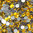 100 rhinestones s20 hotfix color n°111 yellow