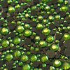 500 rhinestones s10 hotfix 2,9 mm color n°128 green