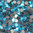 100 rhinestones s20 hotfix color n°133 aquamarine