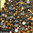 250 Strass s16 hotfix 4,0 mm couleur n°210 AH hématite or gold