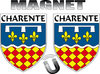 CHARENTE MAGNET x 2