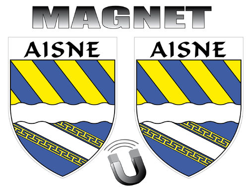 AISNE MAGNET x 2