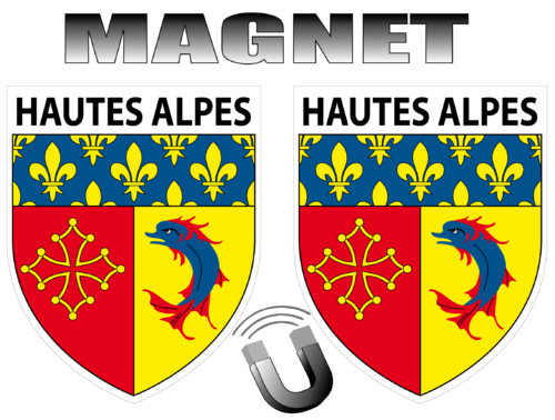 HAUTE ALPES MAGNET x 2