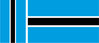 BOTSWANA 4X drapeau sticker autocollant vinyle