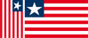 LIBERIA 4X drapeau sticker autocollant vinyle