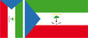 GUINEE EQUATORIALE 4X drapeau sticker autocollant vinyle