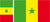 SENEGAL 4X drapeau sticker autocollant vinyle