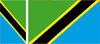 Tanzanie lot de 4 stickers autocollants en vinyle
