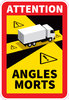 30 x Angles morts  CAMION