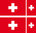 Suisse lot de 4 stickers autocollants en vinyle
