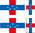 NETHERLANDS ANTILLES 4X flag adhesive vinyl stickers