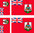 BERMUDES 4 x drapeau sticker