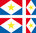 SABA 4 x drapeau sticker